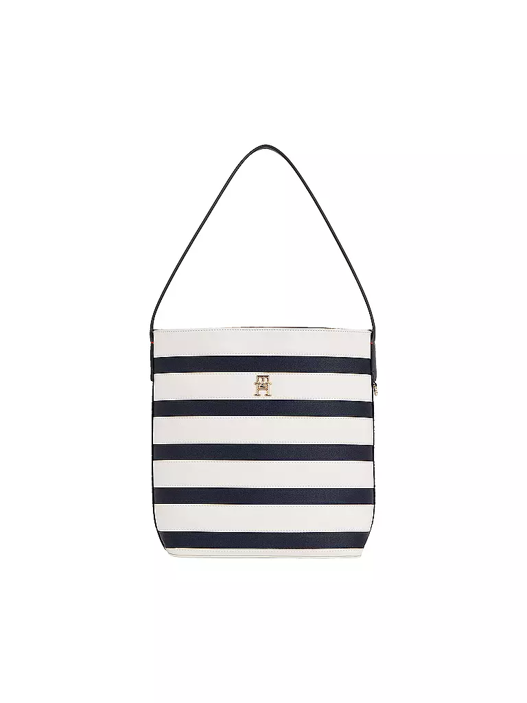 Striped hobo bag best sale